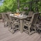 Highwood Usa Weatherly 7pc Rectangular Counter Height Outdoor Patio Furniture Dining Set 84 x 42 AD-ST7WL2CO5BA-WBR - alternate 2